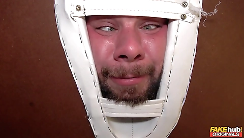 Hot cucumber's best friend with a becamey