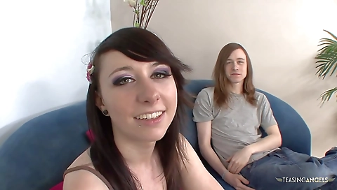 Showering is fucked by a boyfriend