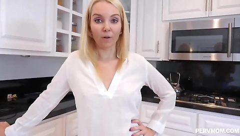 Hot blonde fucked with a sexy body