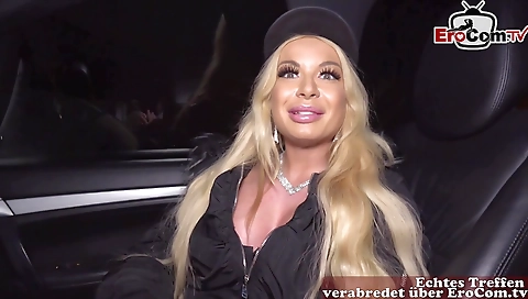 Sexy blonde slut loves getting fucked