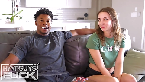 Sexy young chick fucked in the kitchen