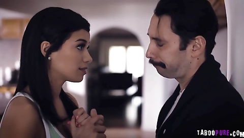 Cute teeny takes a hard cock for her first time