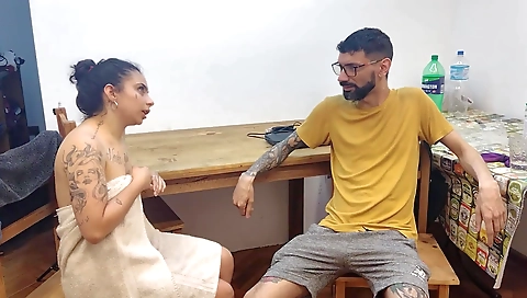 Sexy young slut gets fucked by a