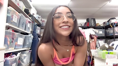 Sexy young girl has sex on the beach