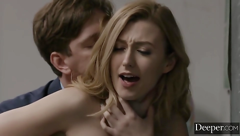 Sultry chick taking a hard dick